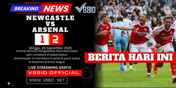 Newcastle vs Arsenal V88ID