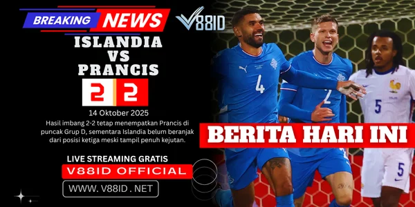 Islandia vs Prancis V88ID