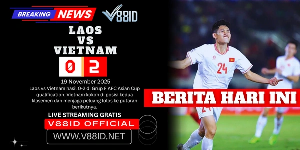 Laos vs Vietnam V88ID