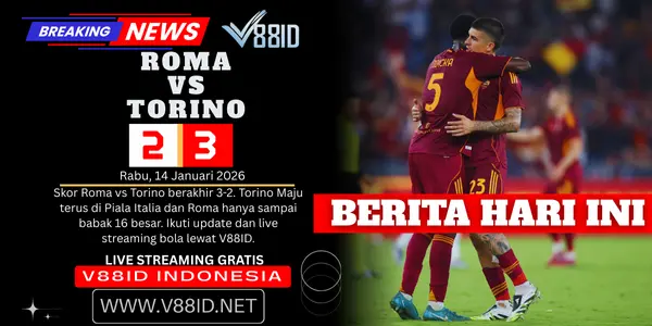 Piala Italia Roma vs Torino V88ID