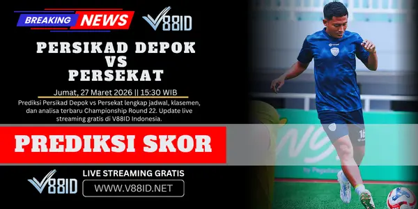 Persikad Depok vs Persekat V88ID