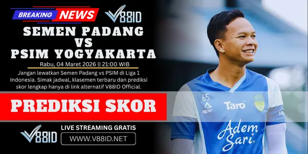 Semen Padang vs PSIM V88ID